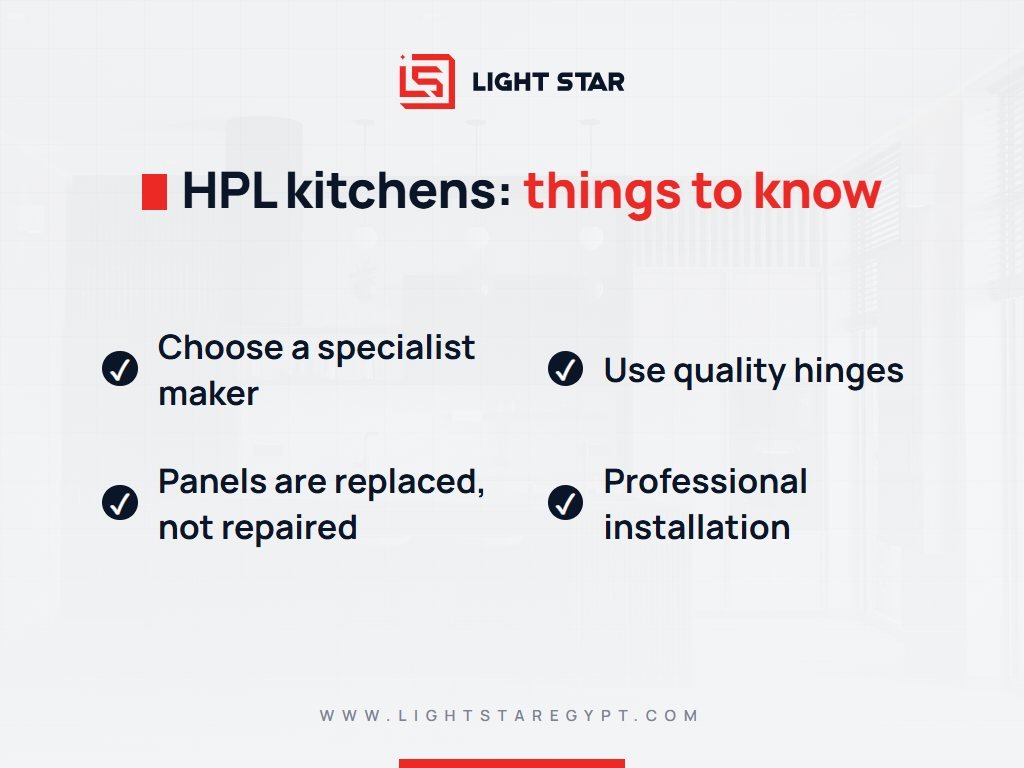 HPL kitchens: things to know