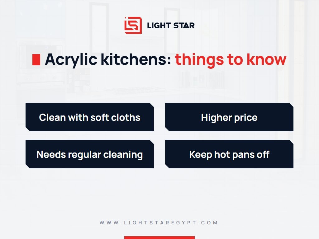 Acrylic kitchens: things to know