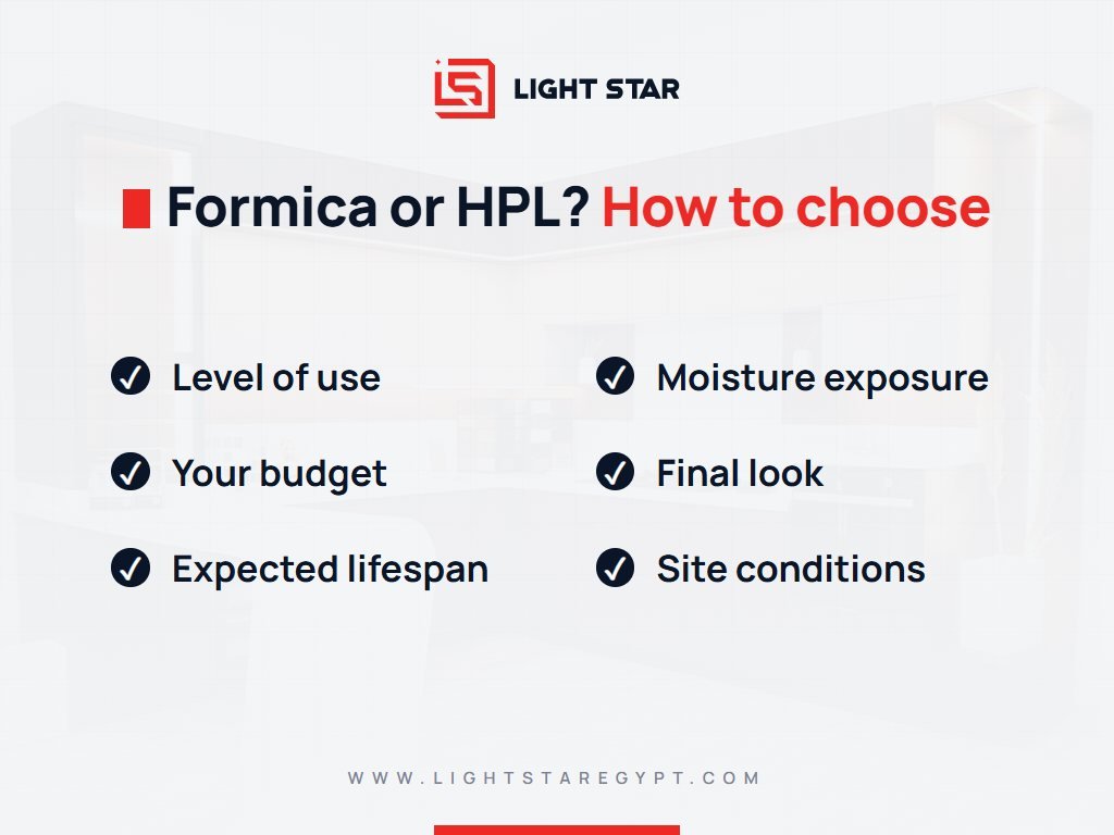 Formica or HPL: how to choose